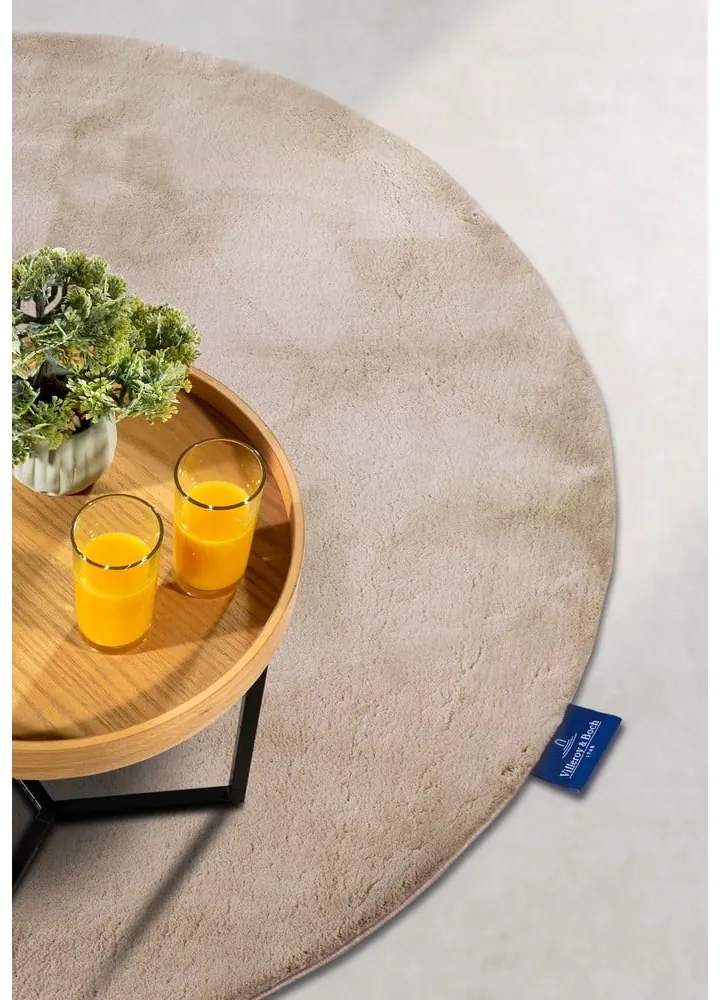 Кремав кръгъл килим ø 200 cm Leon – Villeroy&Boch