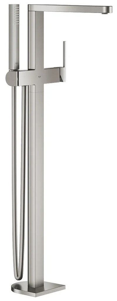 Едноръкохватков смесител за вана, 23846DC3 1/2″, подов монтаж