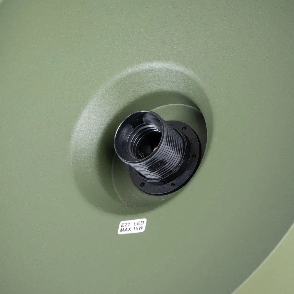 Зелено висящо осветително тяло ø 35 cm Vito – Sollux