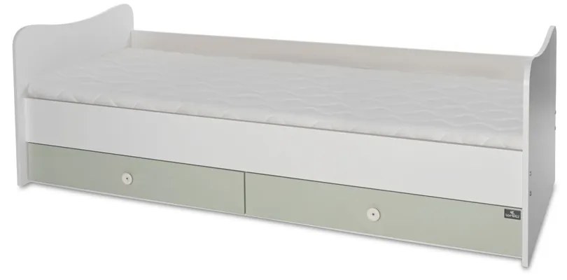 LORELLI Classic Трансформиращо се легло-люлка 190/72 см. MINI MAX БЯЛО/MILKY GREEN
