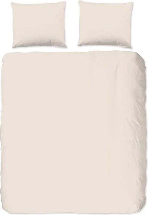Бежово памучно спално бельо за двойно легло , 220 x 240 cm Uni - Good Morning