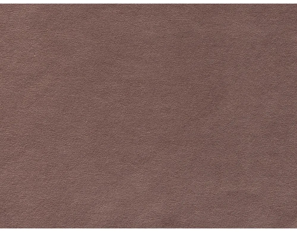 Светлорозов кадифен ъглов разтегателен диван (десен ъгъл) Sweet Harmony - Miuform