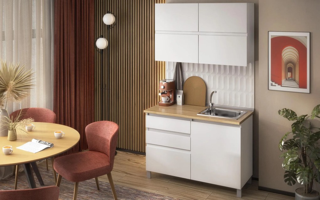 Кухня с включен термоплот Стиви