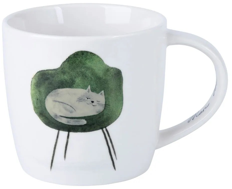 Бяла порцеланова чаша 400 ml Best Feline Friends – Maxwell & Williams