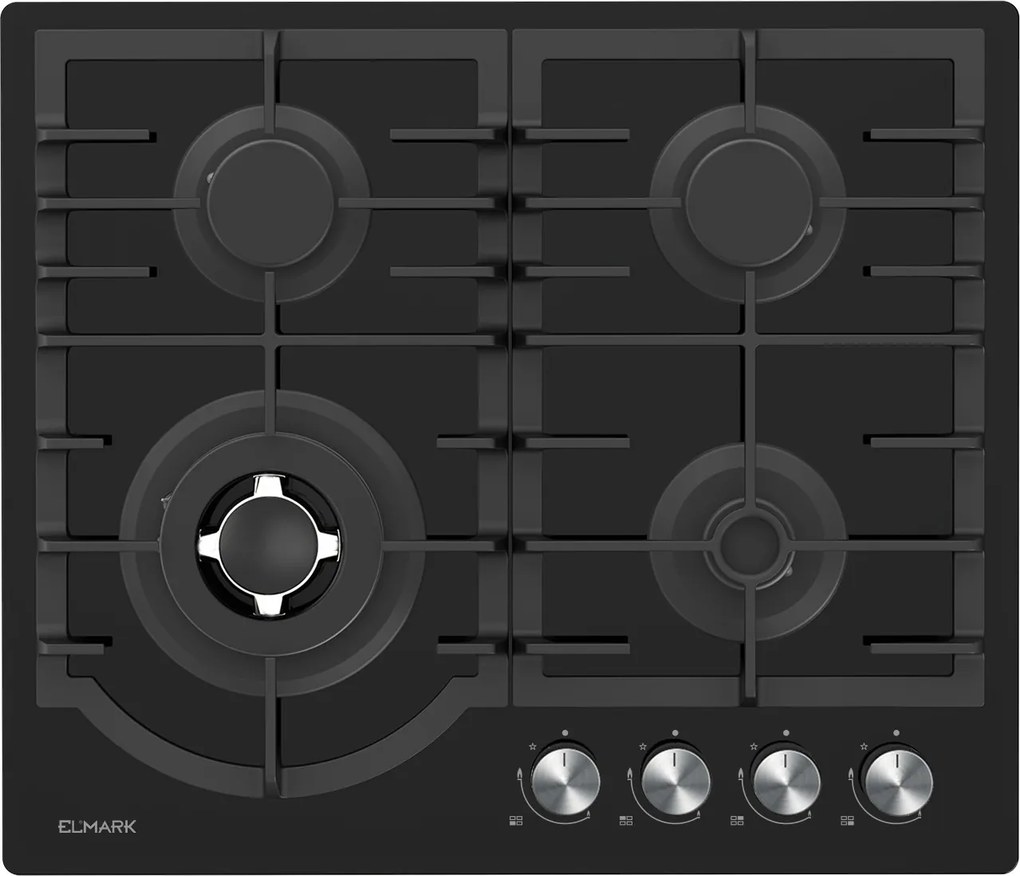 Gas stove Elmark EL-60GH096W