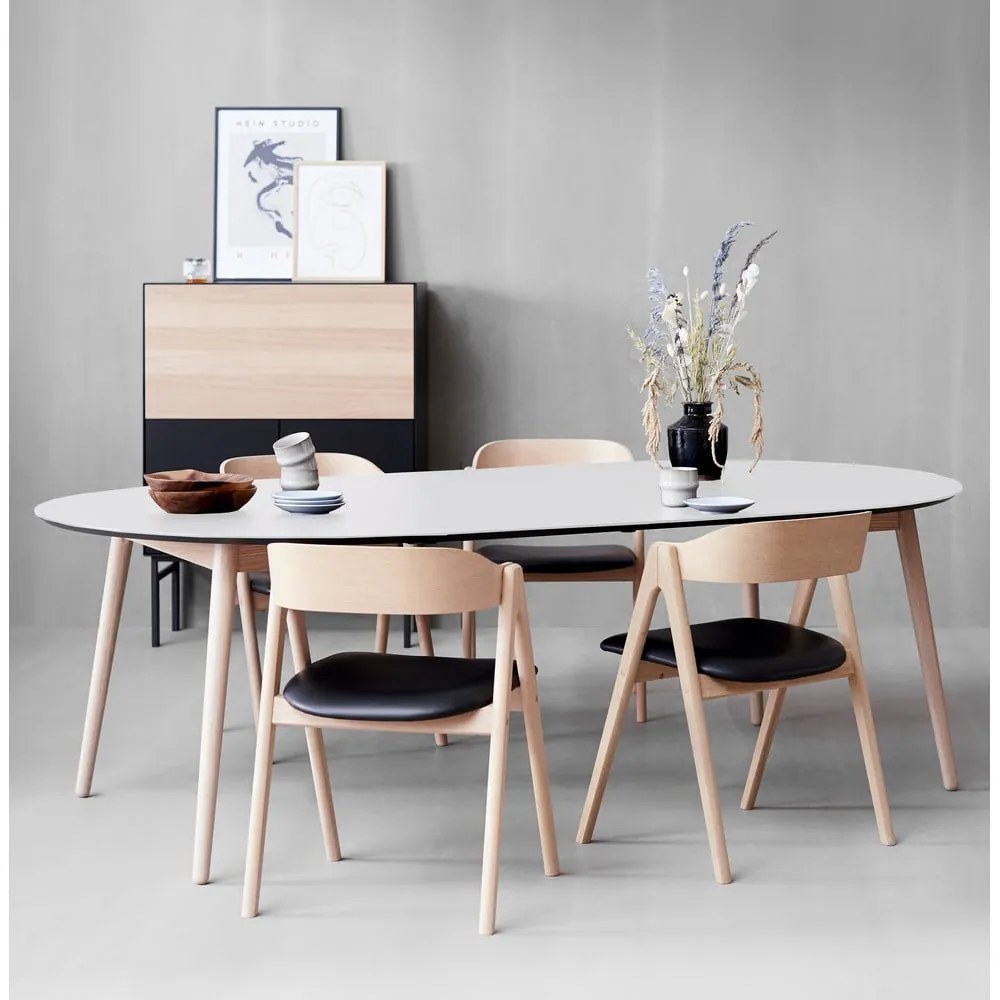 Трапезен стол от естествена кожа Mette - Hammel Furniture