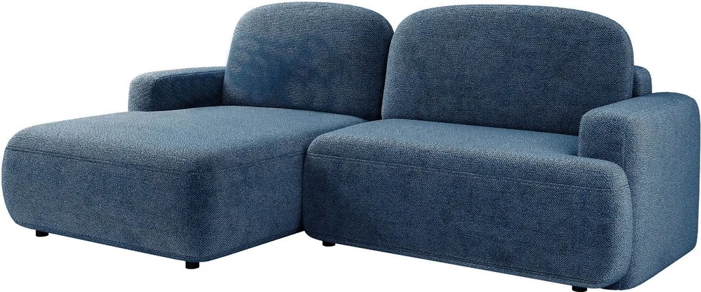 Ъглов диван Alivar-Синьо-Ляв