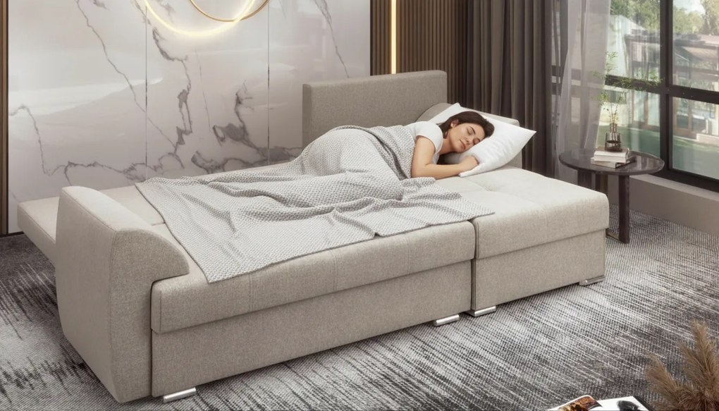 Разтегателен ъглов диван Интерио