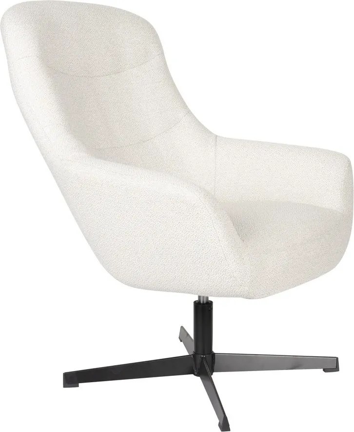 Бяло кресло Yuki – White Label