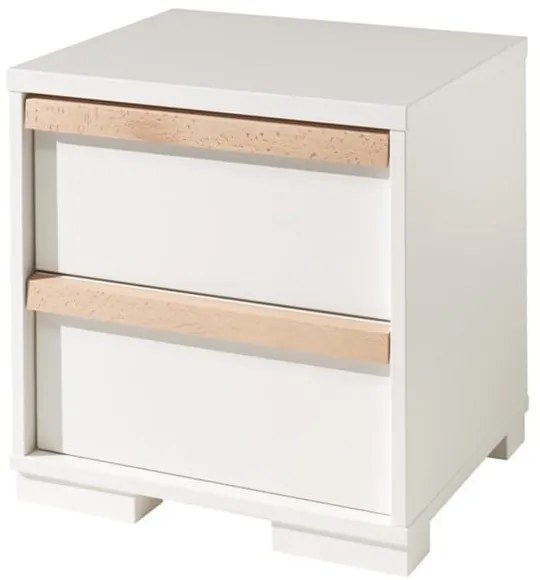Бяло детско нощно шкафче London – Vipack
