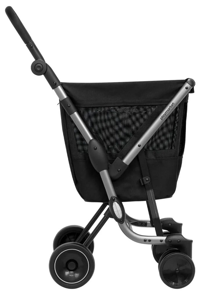 Кошница за Пазаруване Playmarket 24960D3 291WEGO Черен (55 L)