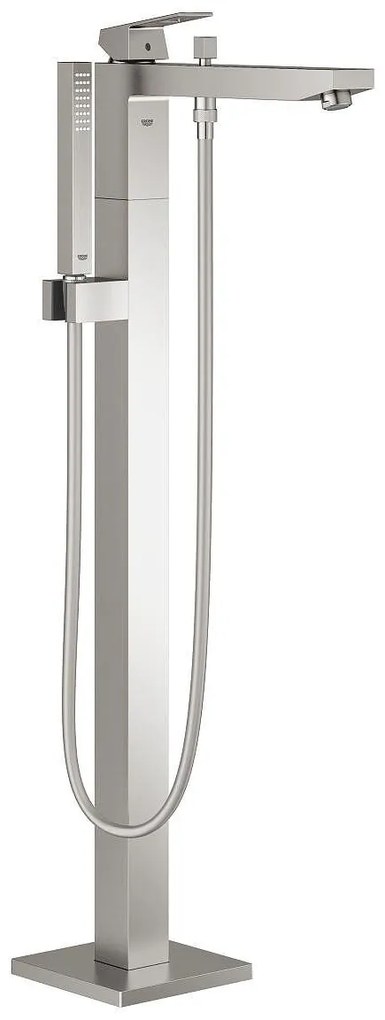 Едноръкохватков смесител за вана 1/2″, 23672DC1, подов монтаж