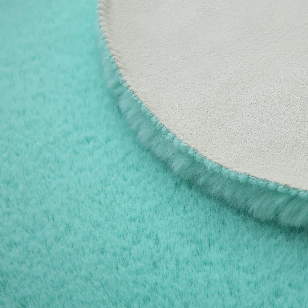 Синтетична кожа в цвят мента 60x180 cm Caty – Ayyildiz Carpets