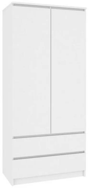 Шкаф ARIVA S90, бяло, 90x180x51