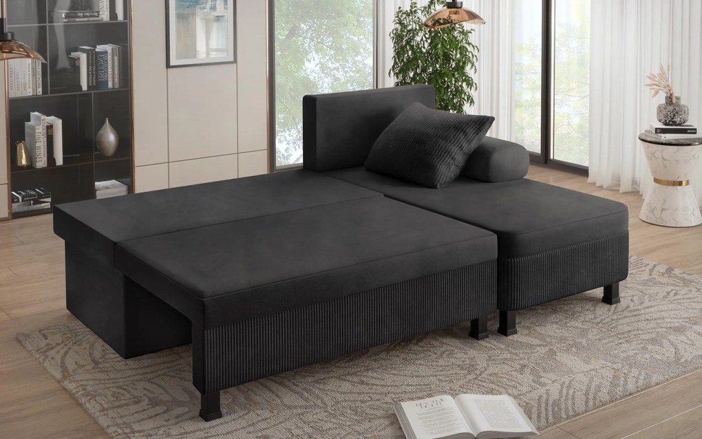 Разтегателен ъглов диван Делано S