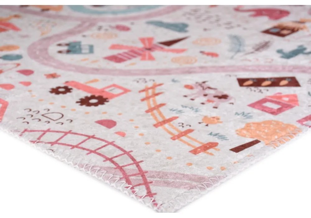 Детски килим 80x150 cm Pastel Neighborhood – Vitaus