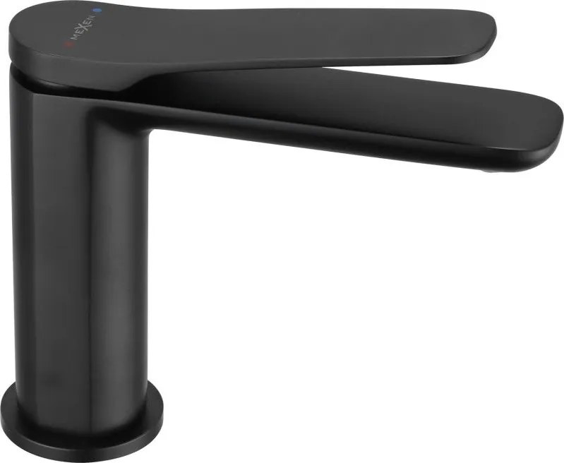 Mexen Largo смесител за мивка, черен - 73700-70