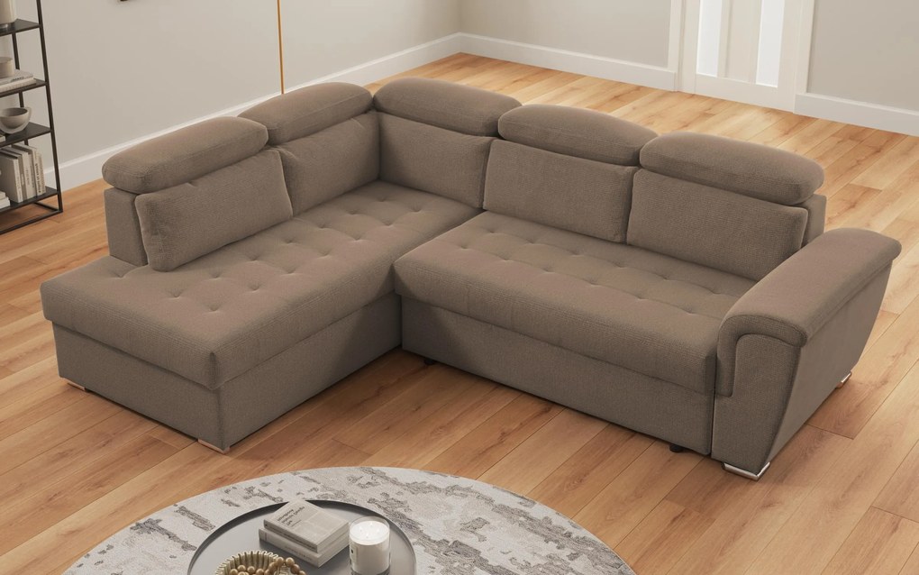 Разтегателен ъглов диван Флос