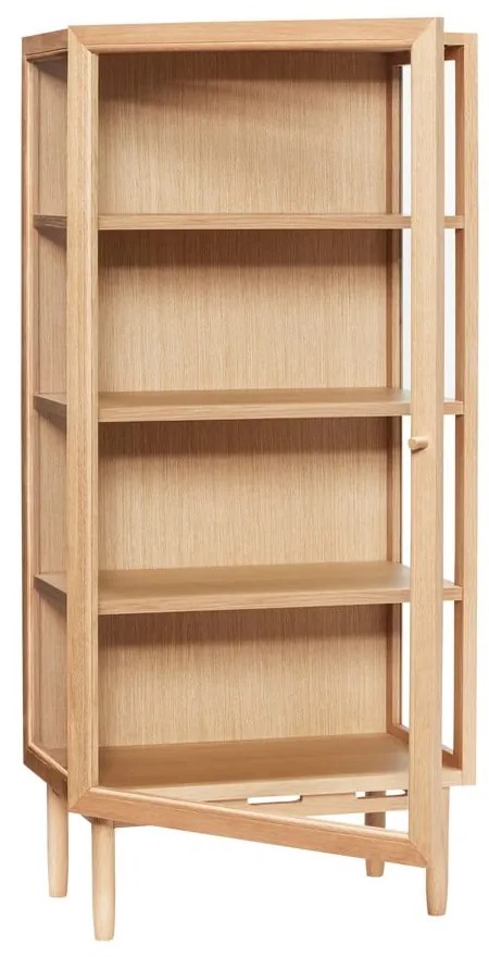 Витрина от дъбова дървесина 60x130 cm Kaiser - Hübsch