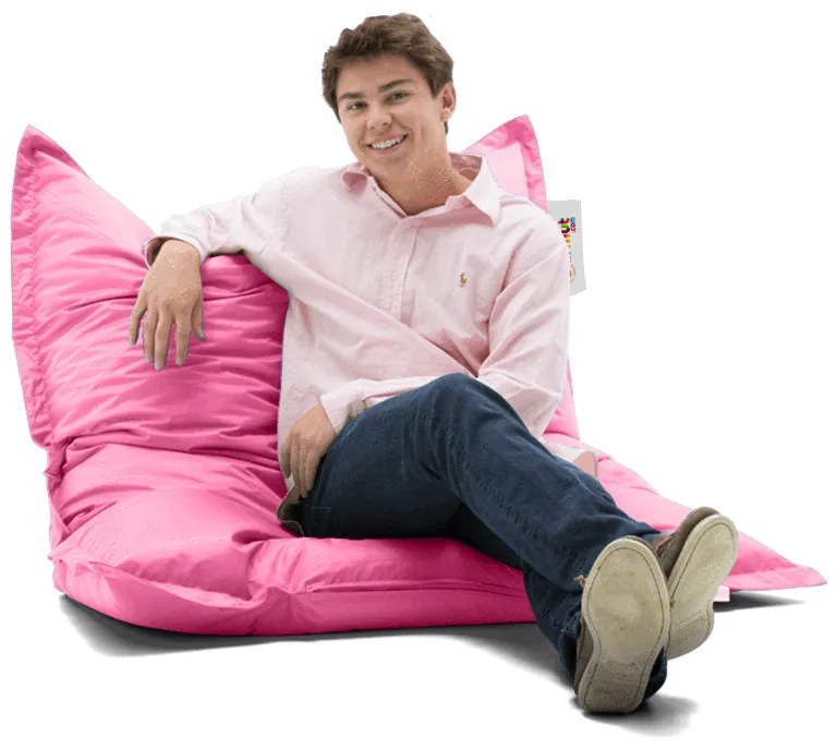Градински пуф Cushion Pouf 100x100, цвят Розов