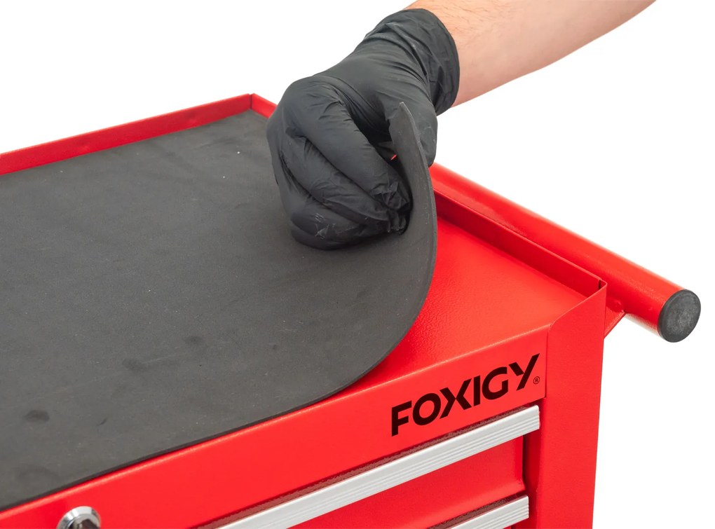 Работилничка количка Foxigy, 7 чекмеджета, без инструменти