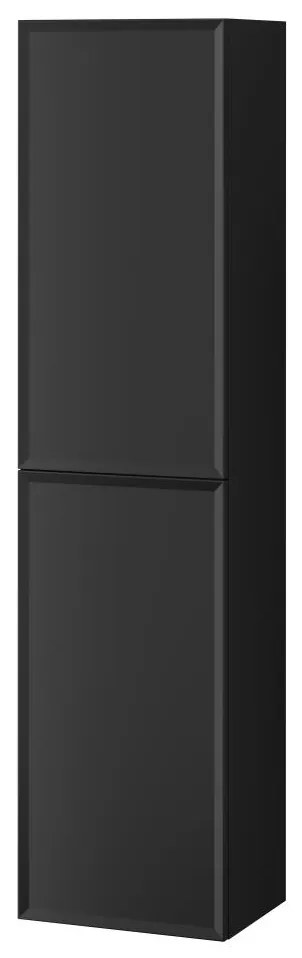 Cersanit S1021-011 - Стенен шкаф за баня MILLE 160x40 см матово черно
