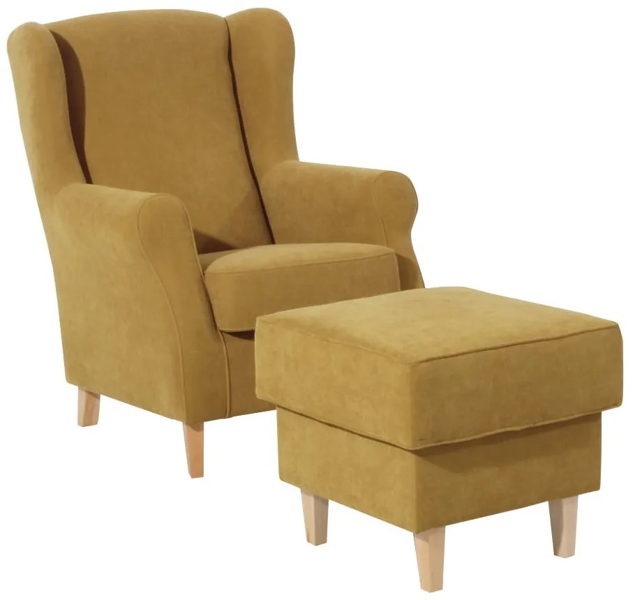 Царевично жълто столче за крака Lorris - Max Winzer