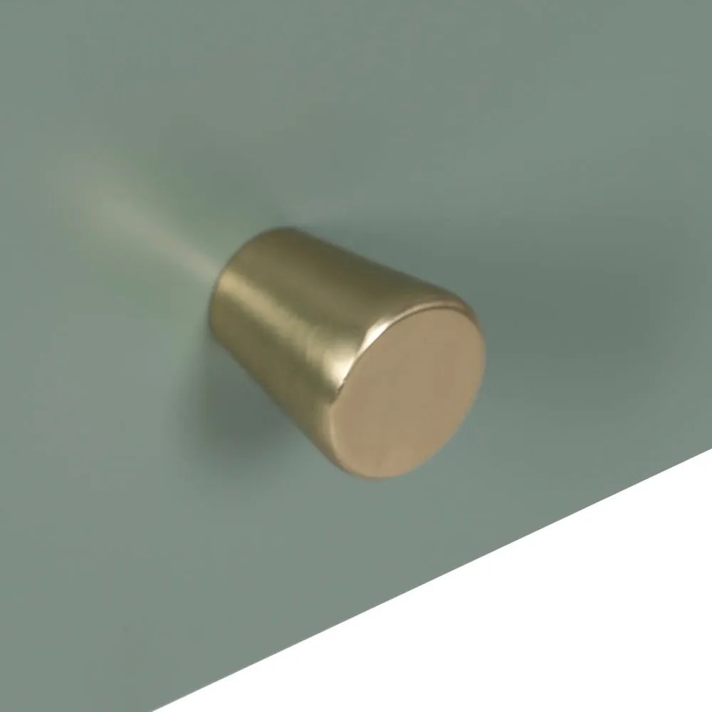 Зелено нощно шкафче Nara – Ixia