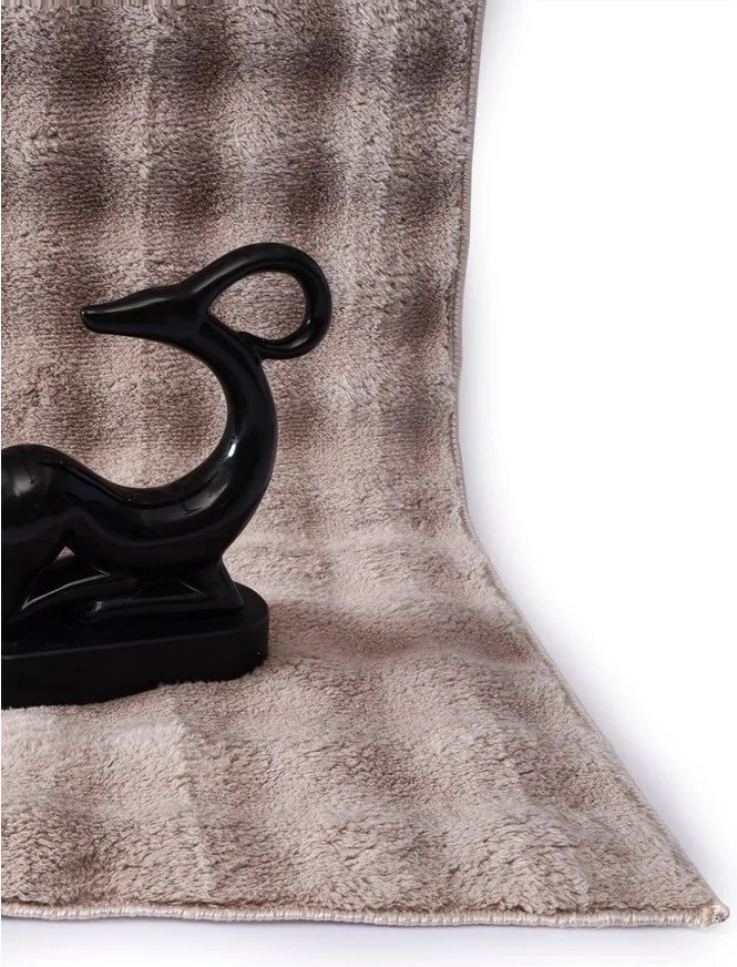 Бежов килим подходящ за пране 100x250 cm Bubble Emarald – Mila Home