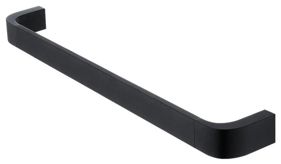 NIMCO NKC 30046-90 - Стенна закачалка за кърпи NIKAU 49 см матов черен