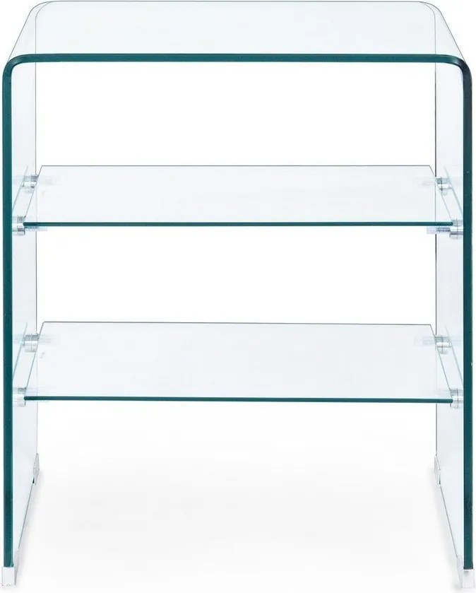 Стъклена странична масичка 40x50 cm Iride – Bizzotto