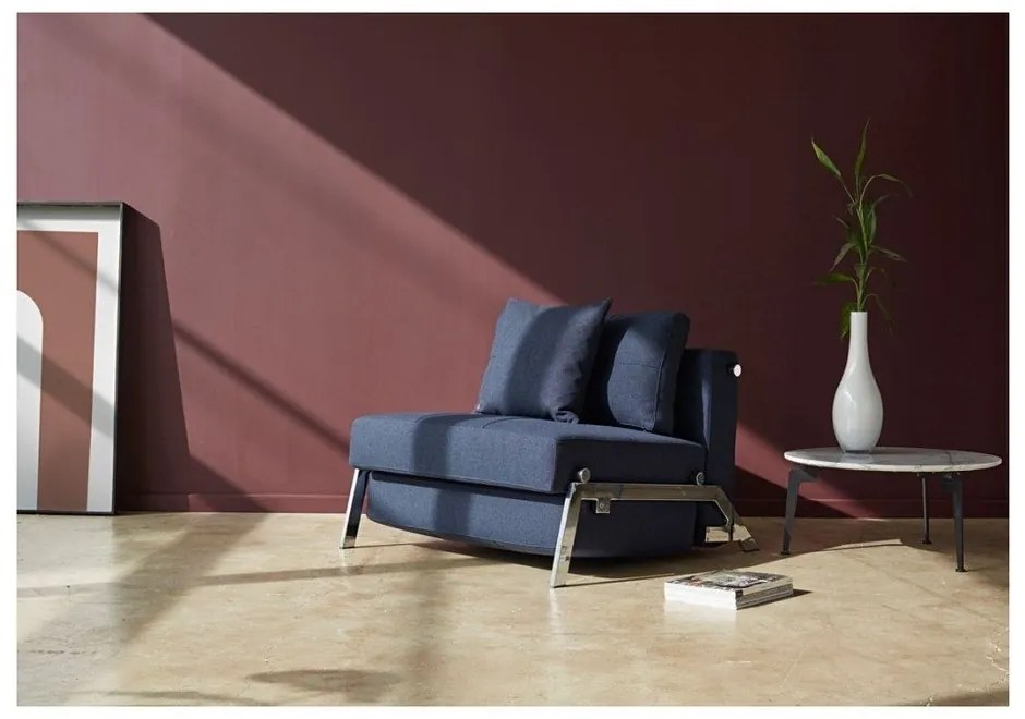 Тъмносин диван Chrome Смесен танц Blue Cubed - Innovation