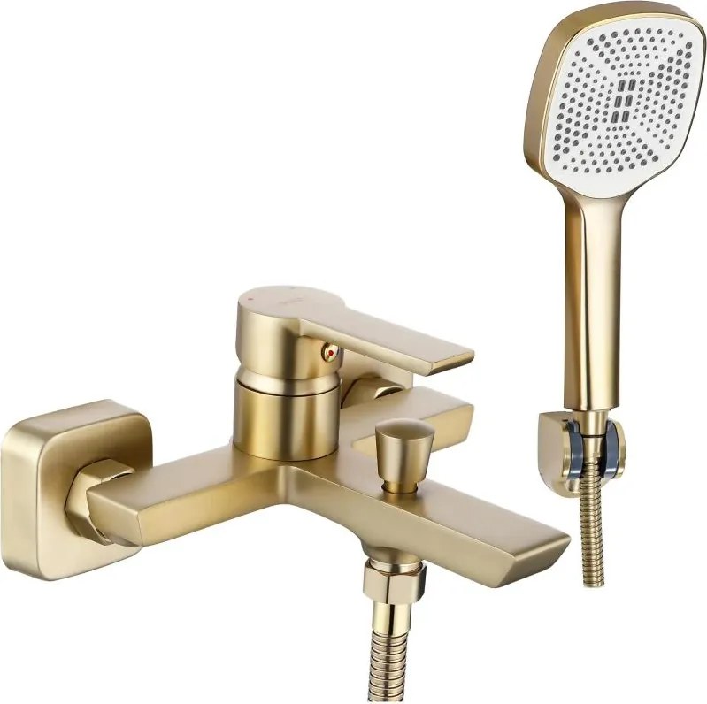 REA-B6414 - Комплект за вана със смесител ARGUS, четкано злато