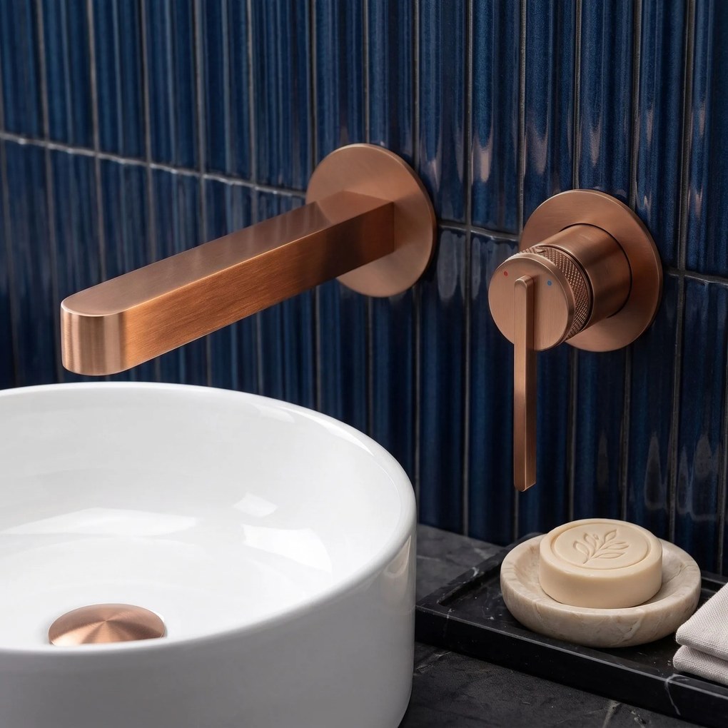 Смесител за вграждане REA Grace Brush Copper