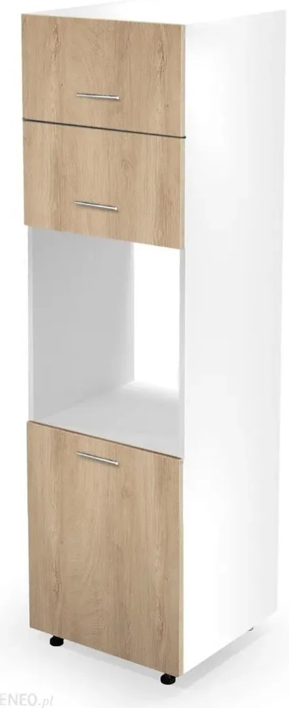 Колонен шкаф за фурна Vento DP-60/214 60см Меден Дъб