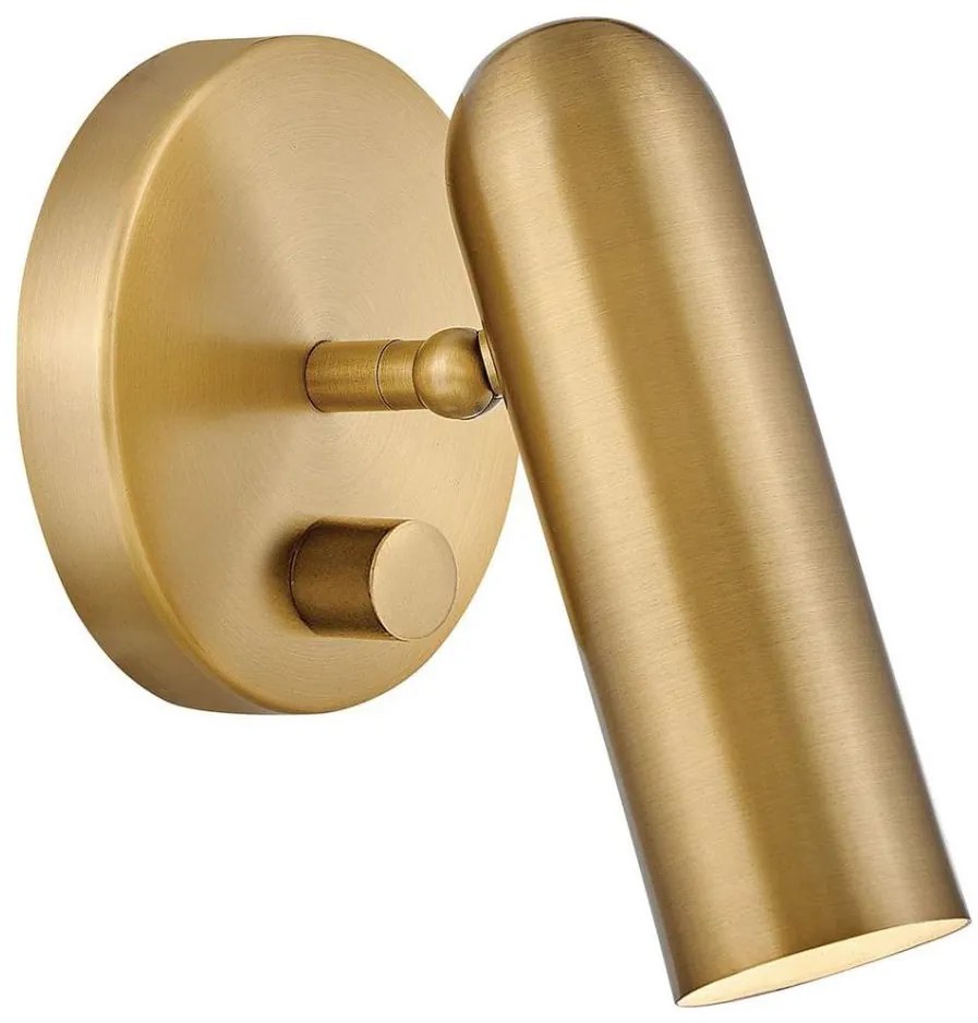 Hinkley HK-DAX1-HB - LED димируема стенна лампа DAX LED/9W/230V 3000K златна