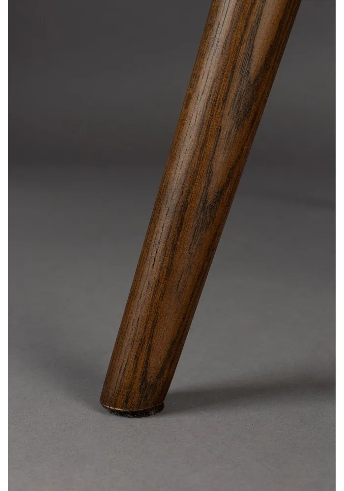 Тъмнолилаво кадифено кресло Lenn – Dutchbone