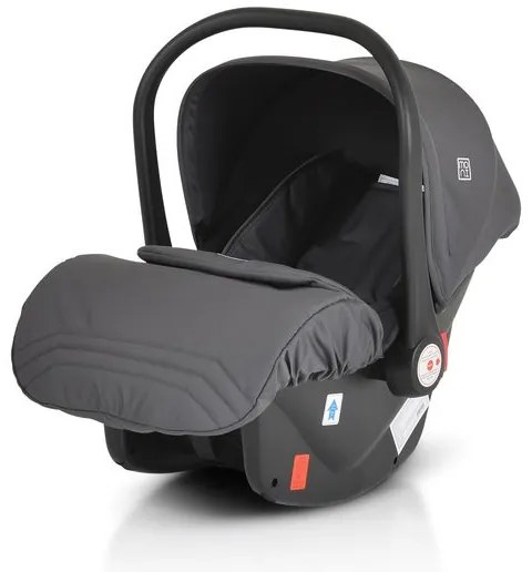 Детско столче за кола Thira i-Size 40-87 см. MONI - сиво
