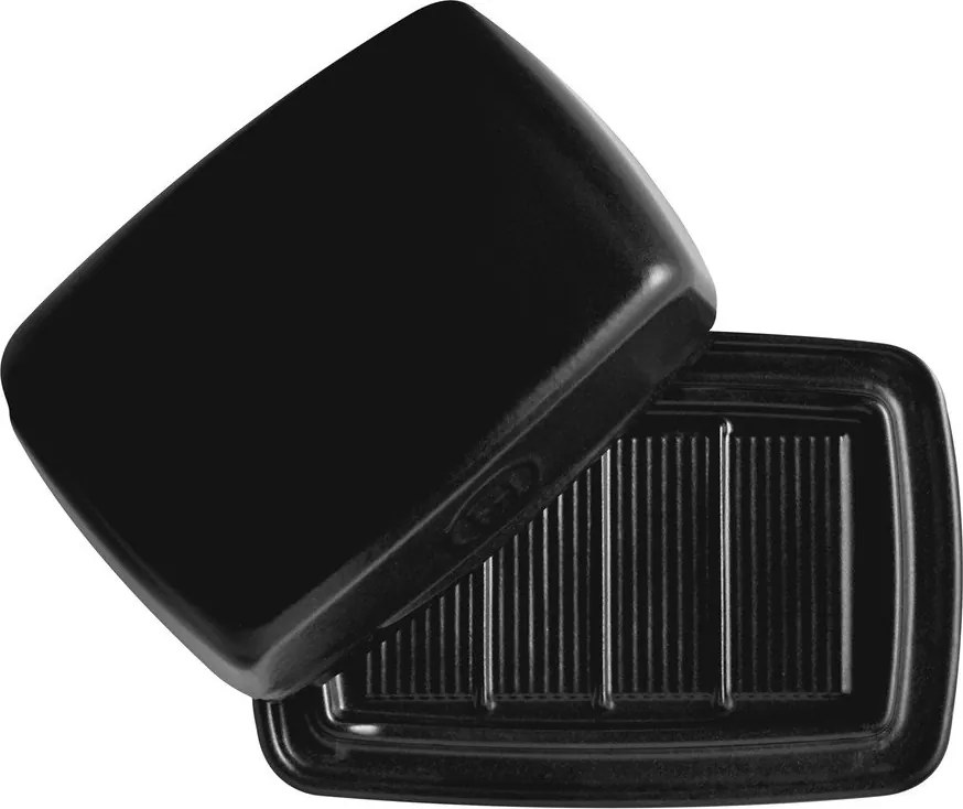 Черен керамичен съд за масло – Emile Henry