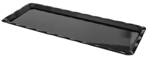 Alkan - Поликарбонатно плато за десерти черно 10x30x2см (ZCP 223-3)