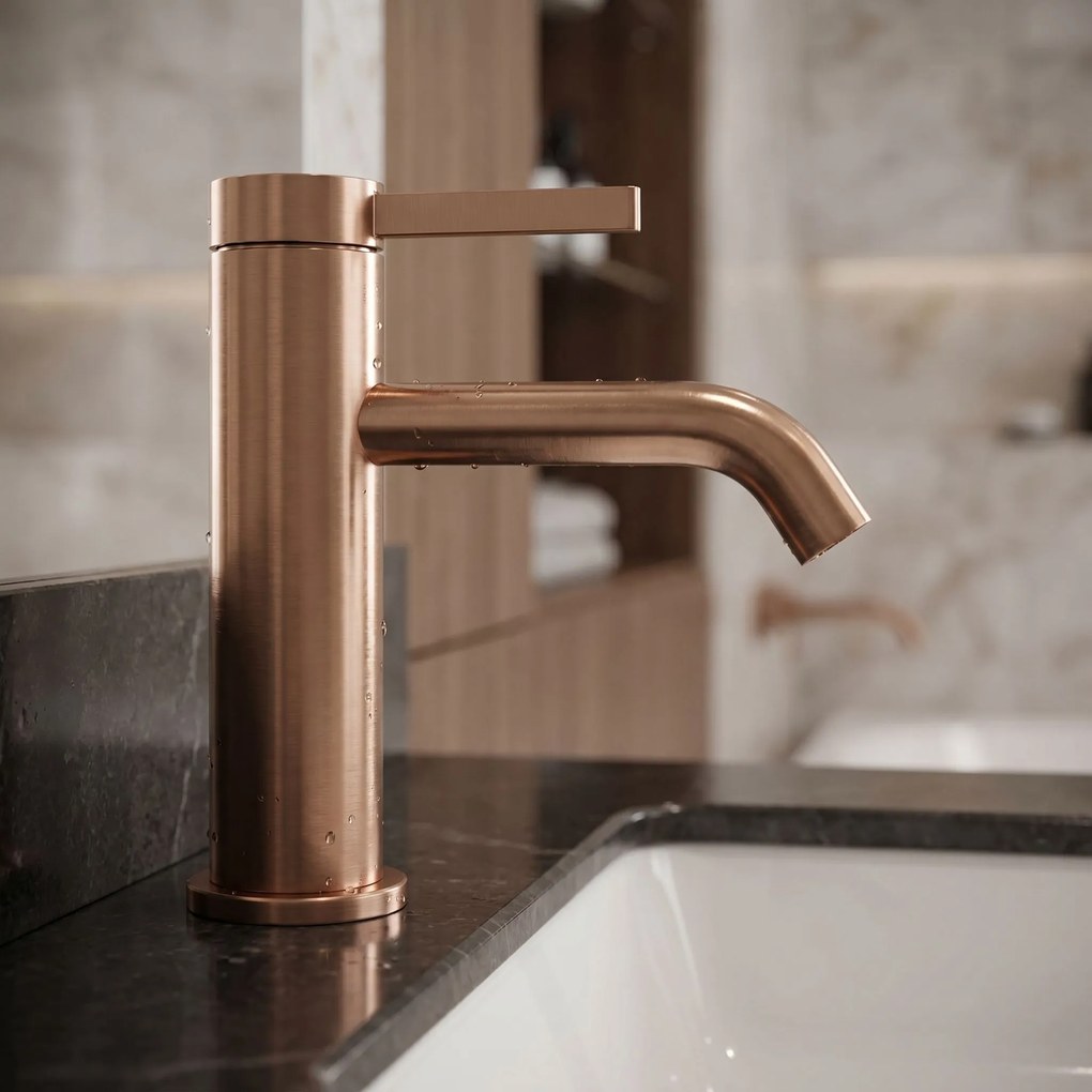 Смесител за баня Rea Rivo Brush Copper