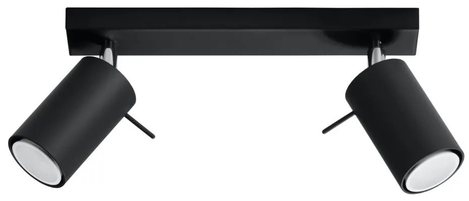 Черен прожектор 8x30 cm Etna – Sollux