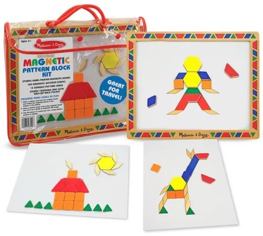 Melissa & Doug - Магнитна дъска - Направи фигурки с магнити