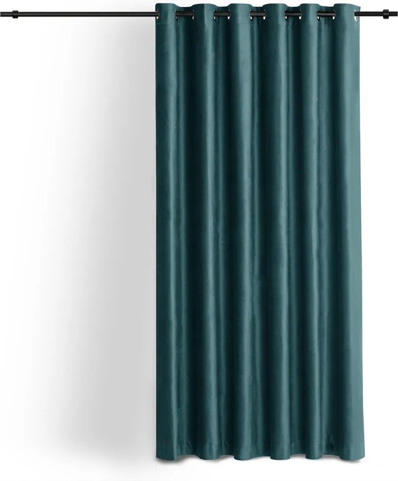 Затъмняваща завеса в петролен цвят 140x270 cm Velto – Filumi