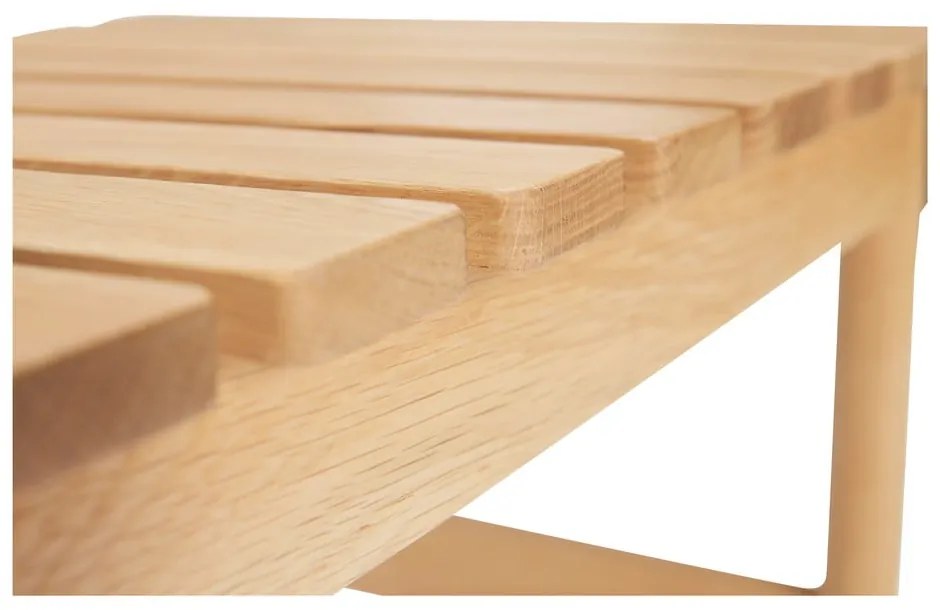 Светлокафява пейка Row – Hübsch