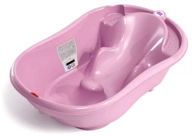 OK Baby - Анатомична вана Onda - Млечно розово