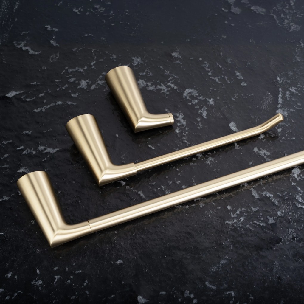 Поставка за тоалетна хартия 16205 VIBE Brush Gold
