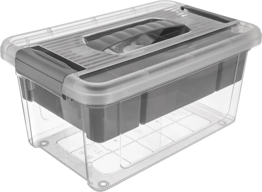Пластмасова кутия за съхранение с капак 35x23x17 cm Multi Stormax – Orion