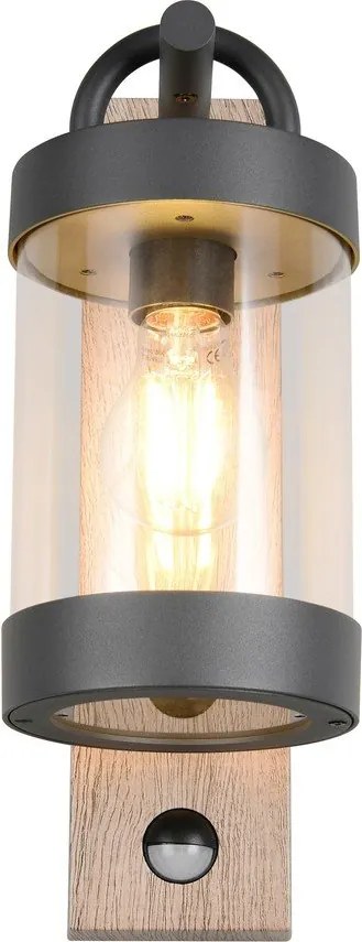 Стенно външно осветително тяло (височина 33 cm) Sambesi – Trio