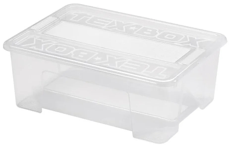 Кутия за съхранение TEX BOX 10 л прозрачна